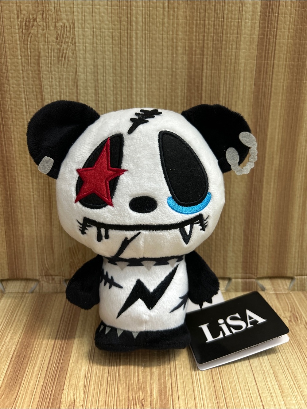 LiSA Sega moipon Death Panda Punk Plush 10th Anniversary NWT